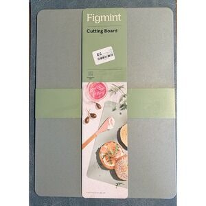 Figment Cutting Board Made Of Rice Husk & Recycled Plastic - Green - 2 Pack